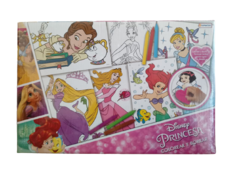 Set de Arte Colorear y borrar Disney Princesas Original