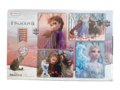 Puzzle 4 en 1 Disney Frozen 2 Original - comprar online