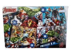 Puzzle 4 en 1 Marvel Avengers Original