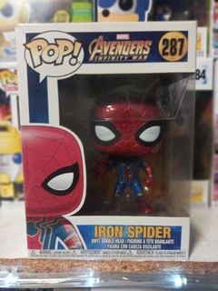 Funko Pop! Iron Spider #287 Avengers Infinity War Marvel - Aye & Marcos Toys