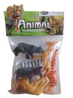 Set x 6 Animales de la Selva - Animal Kingdom - comprar online