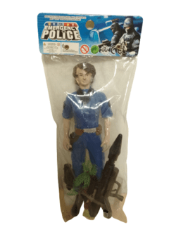 Muñeco Articulado Policia de Rescate