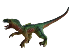 Dinosaurio Indominus de goma con chifle - comprar online