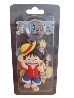 Llavero Monkey Luffy de Goma - One Piece - comprar online