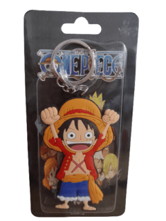 Llavero de Monkey D. Luffy de Goma - One Piece - comprar online
