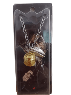 Colgante Collar Snitch Dorada Quidditch - Harry Potter - comprar online