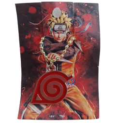 Colgante Collar Naruto Aldea Konoha Akatsuki - comprar online