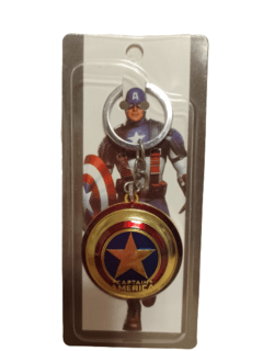 Llavero Escudo Dorado Capitán América en internet