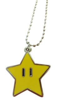 Colgante Collar Estrella Mario Bros - comprar online