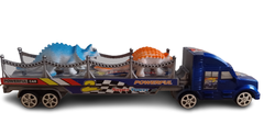 Camión transportador con 2 Dinosaurios en internet