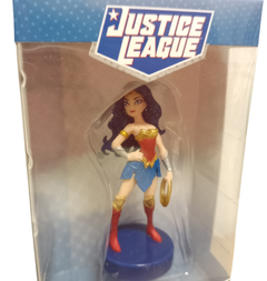 Figura de Acción Mujer Maravilla Wonder Woman Liga de la Justicia Sello Stampers DC Original en internet