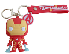 Llavero Iron Man Volando de Silicona - Avengers