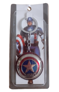 Llavero Escudo Plateado Capitán América en internet