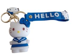 Llavero Hello Kitty Marinera de Silicona