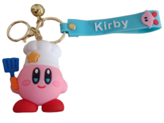 Llavero Kirby Cocinero de Silicona