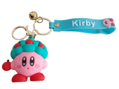 Llavero Kirby con frutas de Silicona