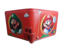 Billetera Mario Bros y Luigi en internet