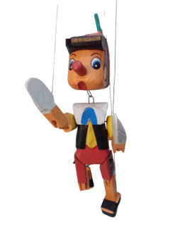 Marioneta Pinocho 30 cms en internet