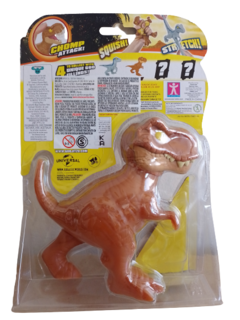 Muñeco Squishy Tiranosaurio Rex Jurassic World Goo Jit Zu en internet