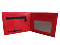 Billetera Gamer Boy Color Rojo - Bioworld Nintendo - tienda online