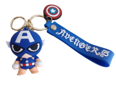 Llavero Capitán América de Silicona - Avengers Marvel