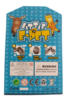 Tamagotchi Little E Pet Mascota virtual de bolsillo - Aye & Marcos Toys