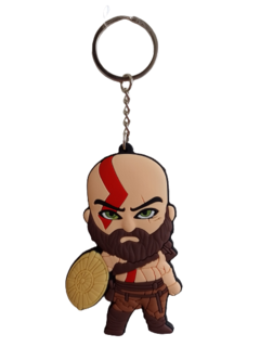 Llavero Kratos de Goma - God of War