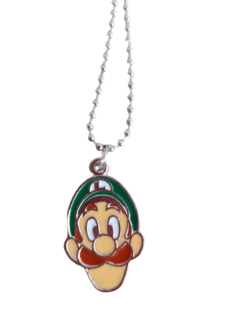 Colgante Collar Luigi - Mario Bros