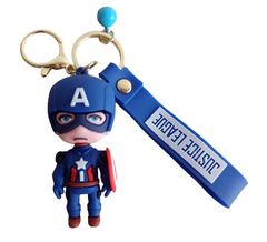 Llavero Capitán América de Silicona - Avengers