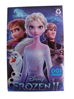 Cartas Naipes Frozen - 2 Juegos en 1 Baraja Española y Memotest - comprar online