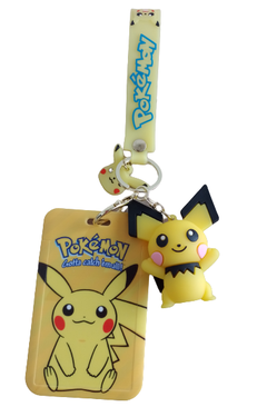 Pikachu Pichu Llavero + Porta Sube - Pokemon - comprar online
