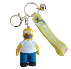 Llavero Homero Simpson de Silicona - Los Simpson