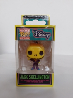 Funko Pop! Keychain Blackligth Disney Jack Skellington - comprar online