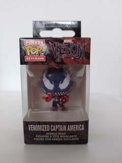 Funko Pop! Keychain Marvel Venomized Capitán América - comprar online