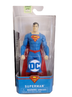 Muñeco Articulado Superman 15 cms - Original Spin Master DC Batman