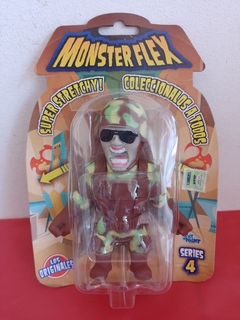 Muñeco Elástico Monster Flex Soldado de la Marina Serie 4 Next Point - Aye & Marcos Toys