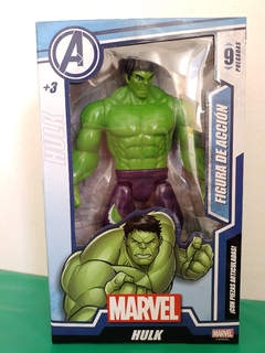 Muñeco Articulado Hulk 23 cms - Avengers Marvel en internet