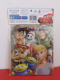 Puzzles Rompecabezas 2 en 1 Toy Story Cars 6 y 9 Piezas - Pixar Disney en internet