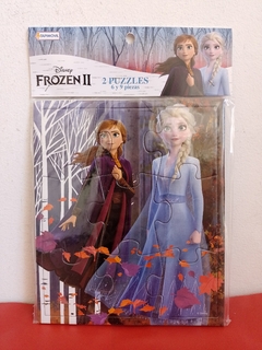 Puzzles Rompecabezas Frozen II 2 en 1 Olaf Elsa y Anna 6 y 9 Piezas - Disney Tapimovil - comprar online