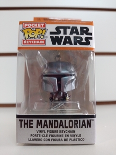 Keychain Funko Pop! The Mandalorian Original - Star Wars - Aye & Marcos Toys
