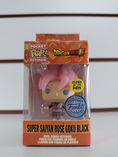 Keychain Funko Pop! Goku Super Saiyan Rose Glows in the Dark Dragon Ball - tienda online