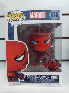 Funko Pop Spider-Man Armor MKIII #670 - comprar online