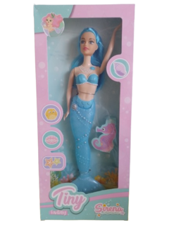 Muñeca Sirena Articulada Tiny