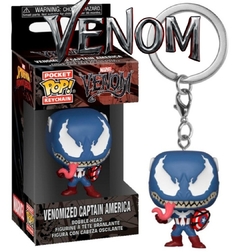 Funko Pop! Keychain Marvel Venomized Capitán América