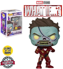 Funko Pop! Marvel Whats if...? Zombie Iron Man #944 Glows in the dark