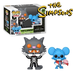 Funko Pop! Los Simpsons Itchy & Scratchy #1267