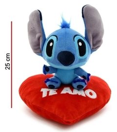 Peluche Stitch con Corazón Original Disney - Lilo & Stitch