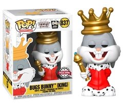 Funko Pop Looney Tunes Bugs Bunny Rey #837