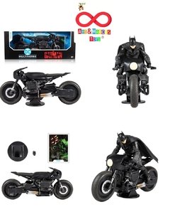 Batcycle Motocicleta The Batman Original Mc Farlane Toys