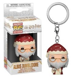 Funko Pop! Pocket Keychain Harry Potter - Albus Dumbledore Edición Navidad